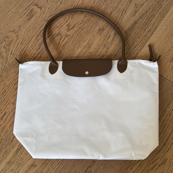 Silversea Handbags - Designer inspired white large tote.